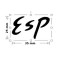 ESP Guitar Decal m97